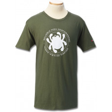 Mens T-Shirt Green Bug M