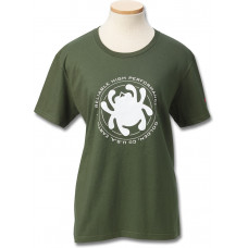 Womens T-Shirt Green Bug M