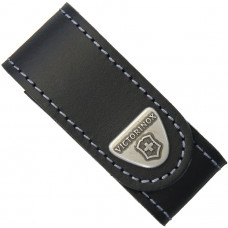 Leather Belt Pouch Black