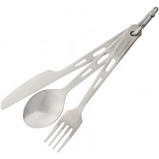 Titanium Spoon/Fork/Knife Set