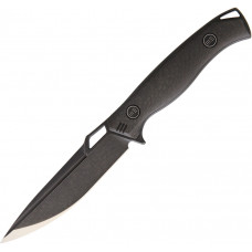 Model 607 Fixed Blade CF Black