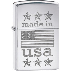 Made in USA with Flag